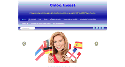 Desktop Screenshot of coloc-invest.fr
