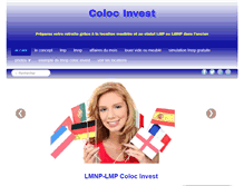 Tablet Screenshot of coloc-invest.fr