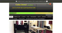 Desktop Screenshot of coloc-invest.com